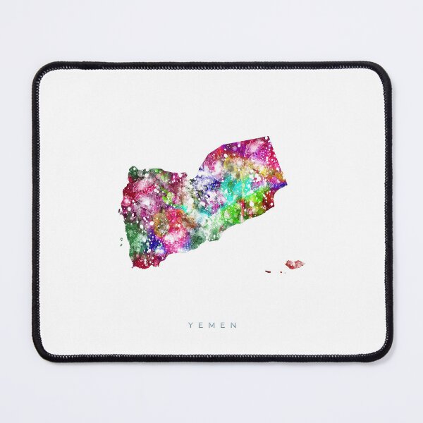 Item preview, Yemen Map Watercolor Painting designed and sold by InkistPrints.