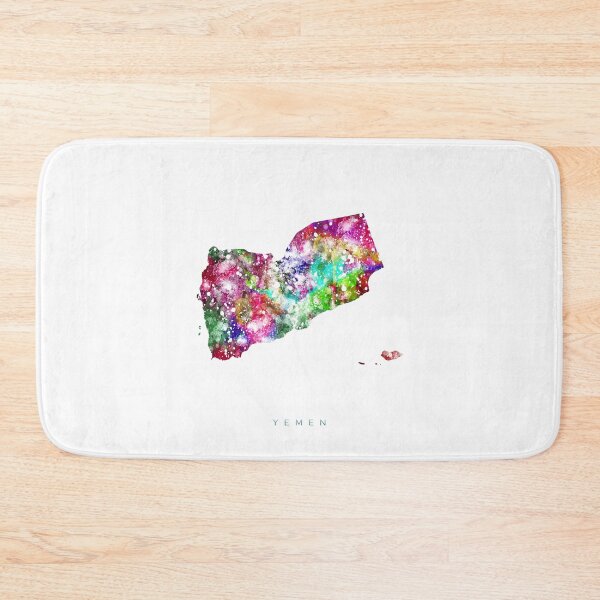Item preview, Yemen Map Watercolor Painting designed and sold by InkistPrints.