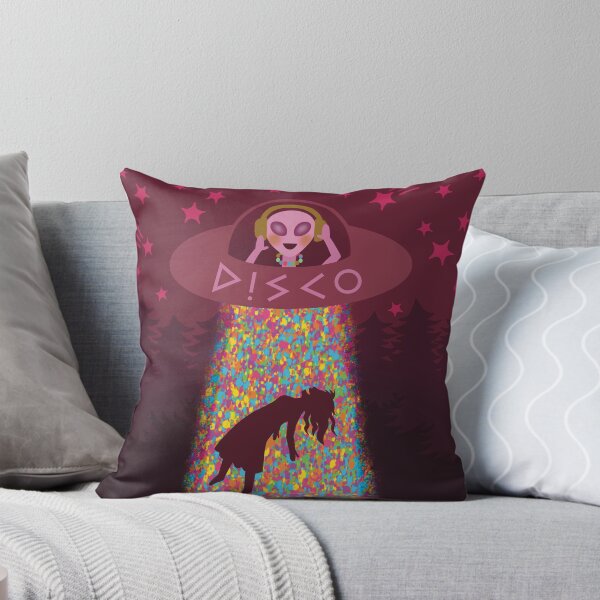Item preview, Alien DJ UFO Red Disco designed and sold by BloomJoyStudio.