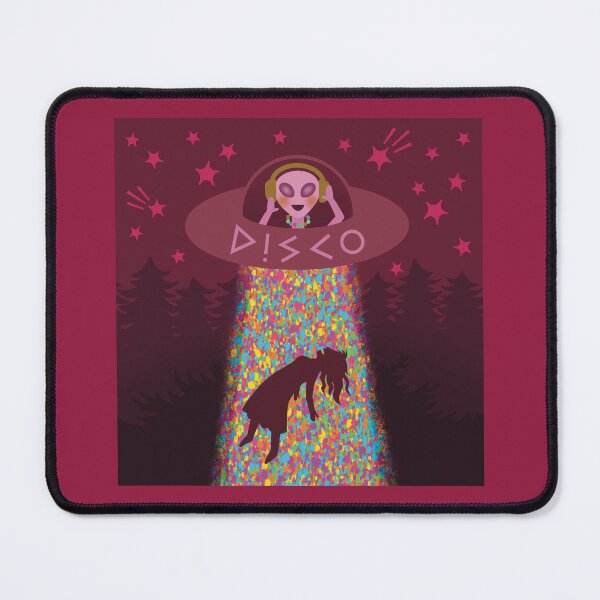 Item preview, Alien DJ UFO Red Disco designed and sold by BloomJoyStudio.