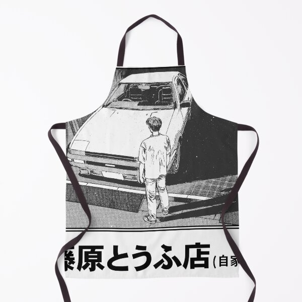 Item preview, Initial D - Takumi Standing AE86 Manga Anime Style designed and sold by nerdZmarket.