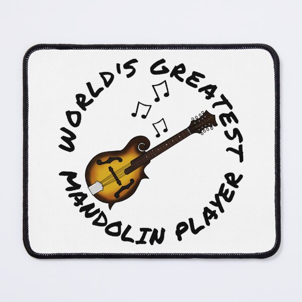 Item preview, World's Greatest Mandolin Player Mandolinist Folk Musician designed and sold by doodlerob.