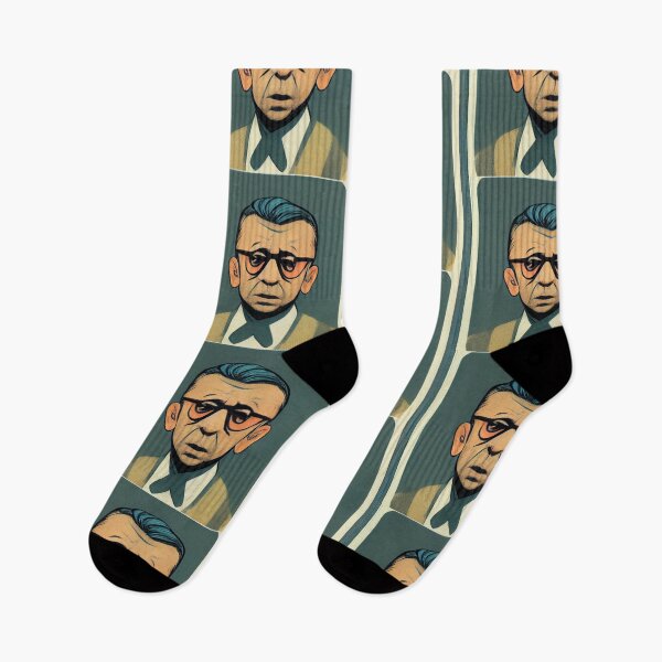 Item preview, Jean Paul Sartre  designed and sold by ComicsFactory.