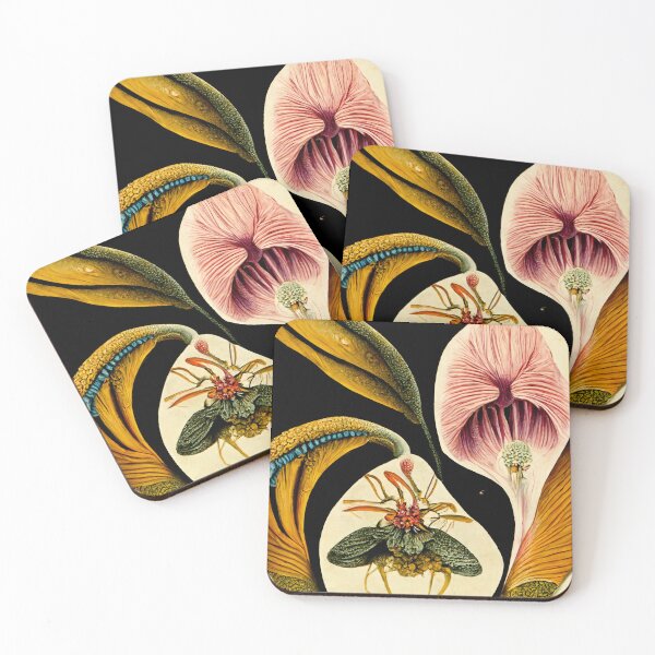 Item preview, Exotic Nature, Botanical ethereal floral artwork designed and sold by B-outfiters.