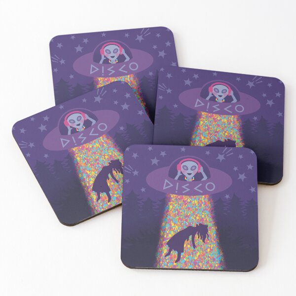 Item preview, Alien DJ UFO Purple Disco designed and sold by BloomJoyStudio.