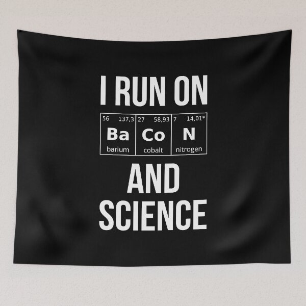 Item preview, I Run On Bacon And Science I designed and sold by Lemon Pepper.