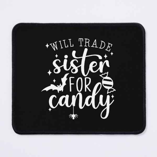 Item preview, Funny Halloween Tee - Will Trade Sister For Candy designed and sold by SpookySeasonTee.
