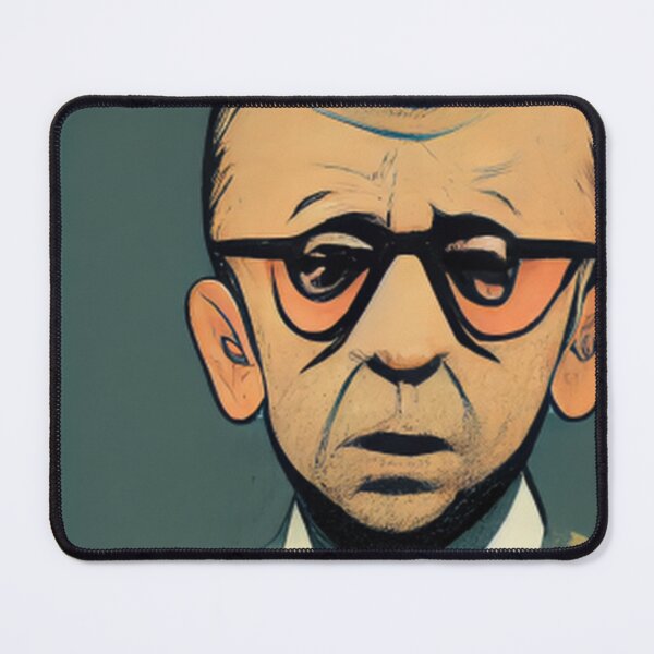 Item preview, Jean Paul Sartre designed and sold by ComicsFactory.