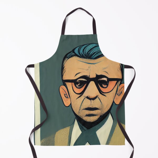 Item preview, Jean Paul Sartre designed and sold by ComicsFactory.