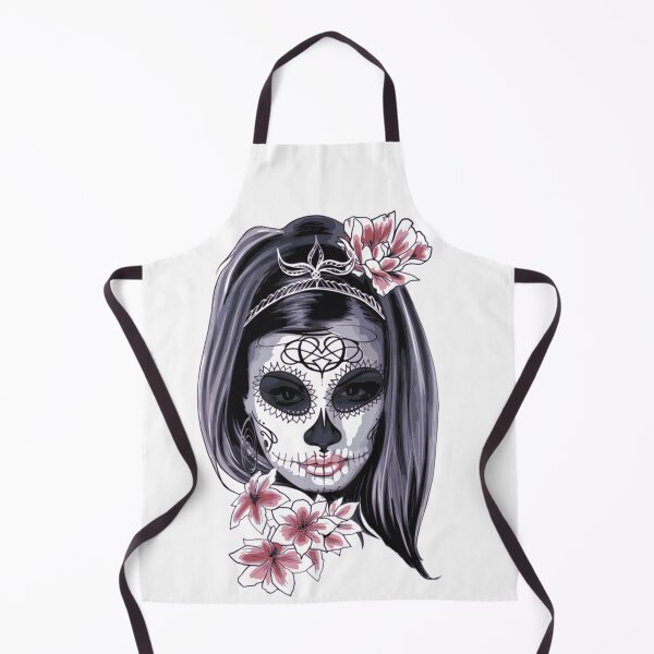 Item preview, Day Of The Dead Skull designed and sold by Ink Bloom Studio ⭐⭐⭐⭐⭐.