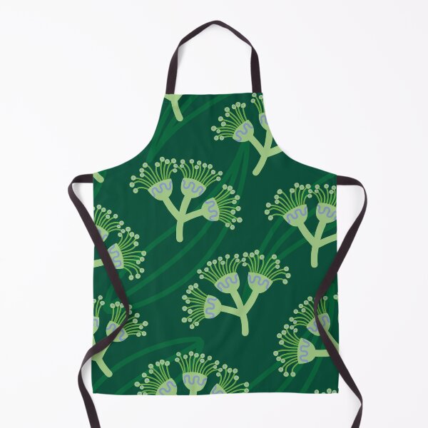 Item preview, Australian Flora Eucalyptus Blossom Green Pattern designed and sold by BloomJoyStudio.