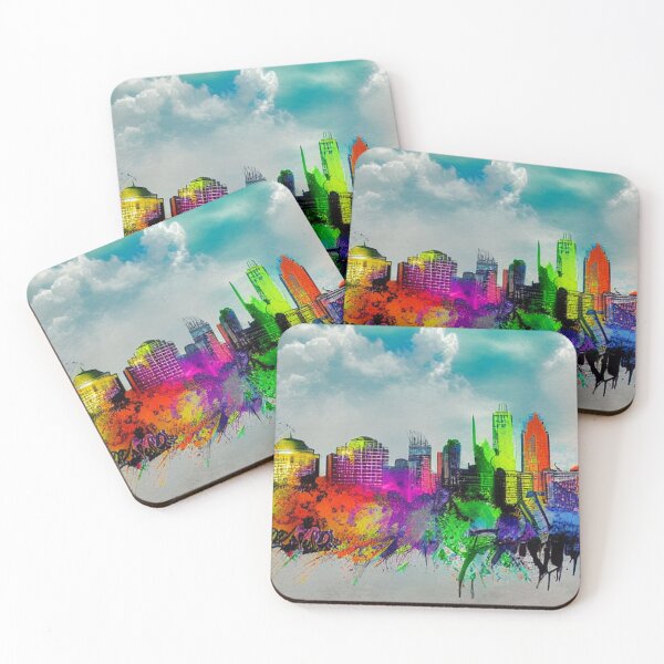 Item preview, Paisaje urbano de graffiti designed and sold by ibelieveimages.