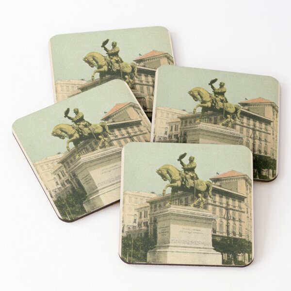 Item preview, Vintage Genova Genoa Vittorio Emanuele Statue designed and sold by aapshop.