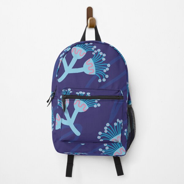Item preview, Australian Floral Eucalyptus Blossom Blue Pattern designed and sold by BloomJoyStudio.