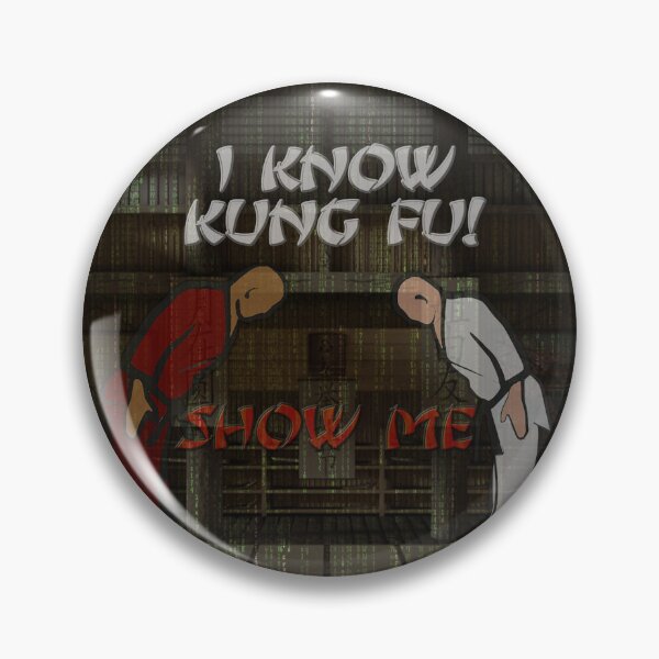 Item preview, I Know Kung Fu (Matrix Inspired) designed and sold by Fanarchist.