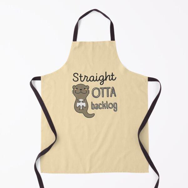 Item preview, Straight Otta Backlog Funny Agile Otter designed and sold by trendingatees.