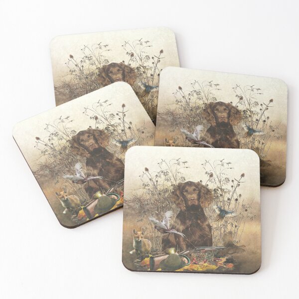 Item preview, German Spaniel, Wachtelhund designed and sold by TammyHunterArt.
