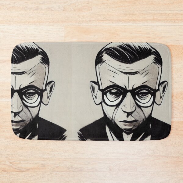 Item preview, Jean Paul Sartre designed and sold by ComicsFactory.