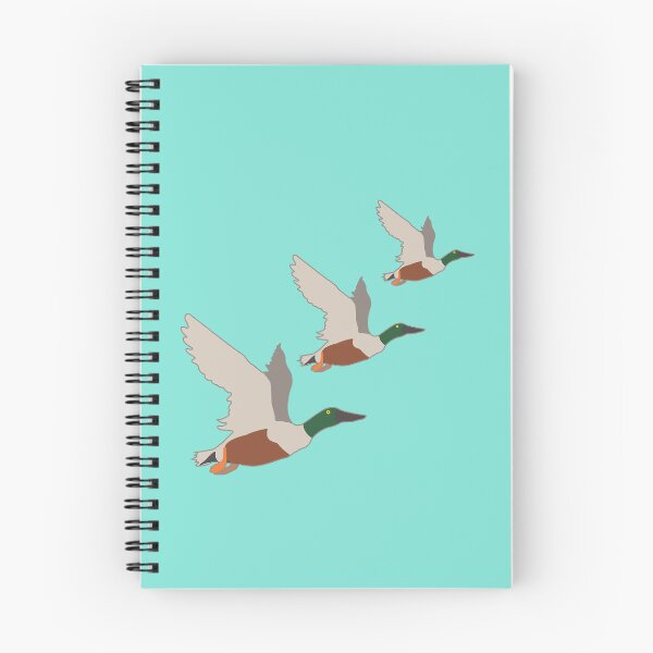 Item preview, The classic image of three ducks in flight.Blue designed and sold by janesg.