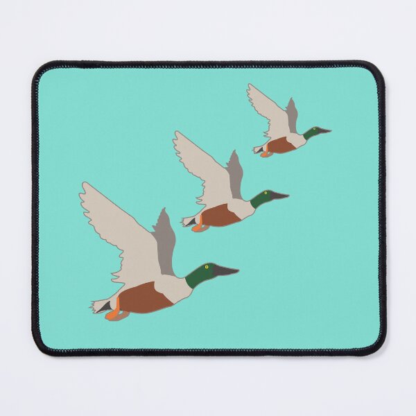 Item preview, The classic image of three ducks in flight.Blue designed and sold by janesg.
