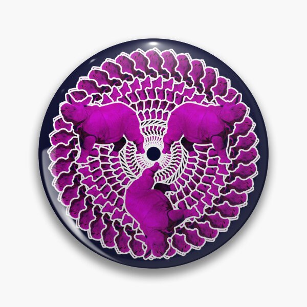 Item preview, Baby Rhino | Circle designed and sold by Kabira77.
