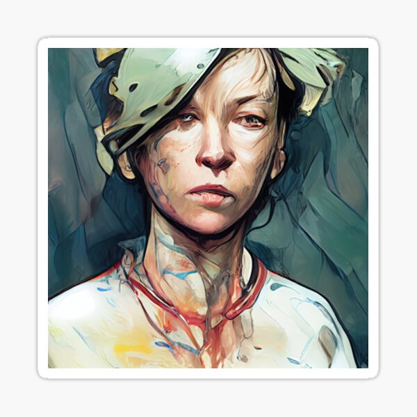 Item preview, Jenny Saville  designed and sold by ComicsFactory.