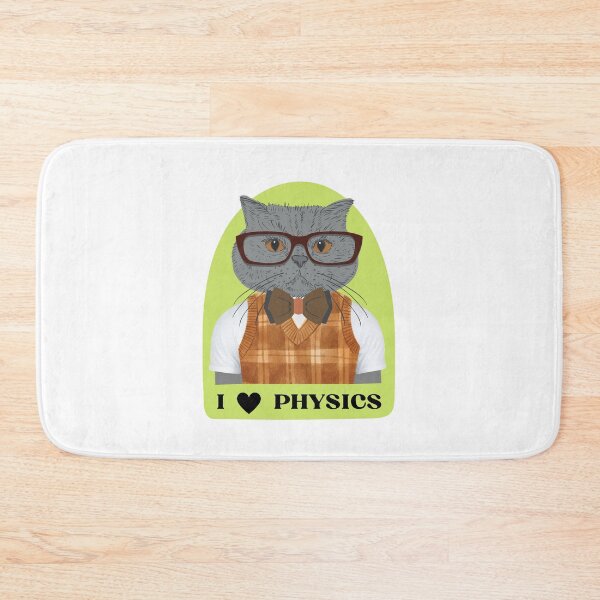 Item preview, I Love Physics Cat designed and sold by AMERICANCHEEZ.