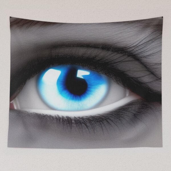 Item preview, eye designed and sold by blackwhiteblue.