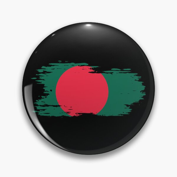 Item preview, Bangladesh - national flag, brush effect designed and sold by Mohja-Design.