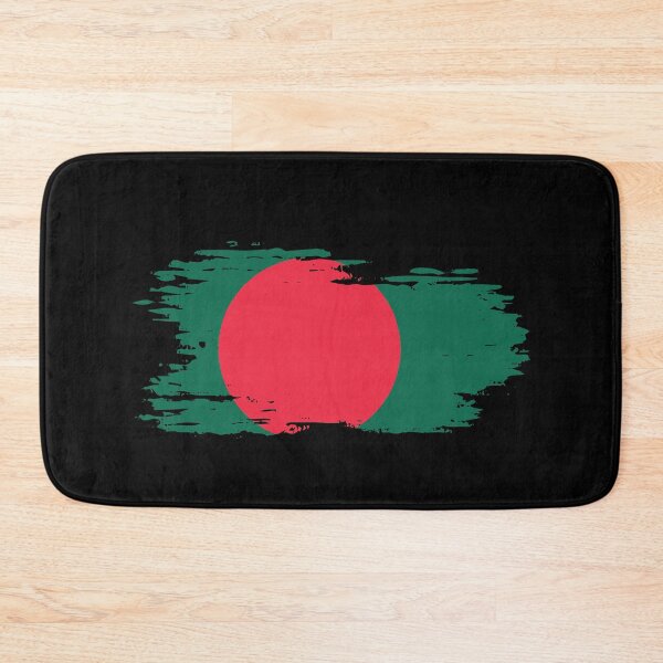 Item preview, Bangladesh - national flag, brush effect designed and sold by Mohja-Design.