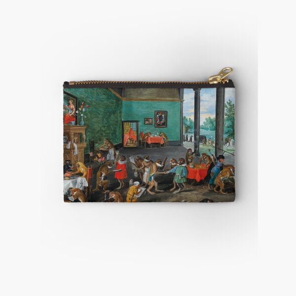 Item preview, An Allegory of Tulipomania | Jan Brueghel II | 1640 Baroque Monkey Art designed and sold by CJET.