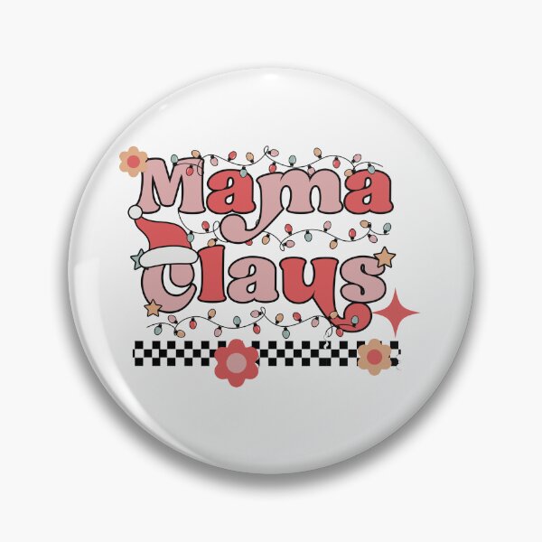 Item preview, Retro Mama Claus designed and sold by HappyLifeCreate.