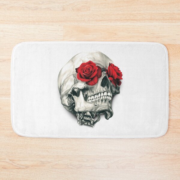 Item preview, Day Of The Dead Skull designed and sold by Ink Bloom Studio ⭐⭐⭐⭐⭐.