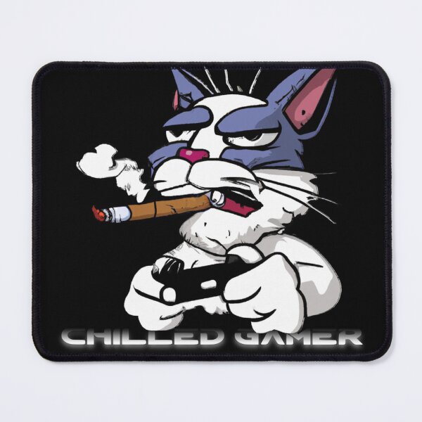 Item preview, Chilled Gamer Cat design designed and sold by Boztik-Designs.