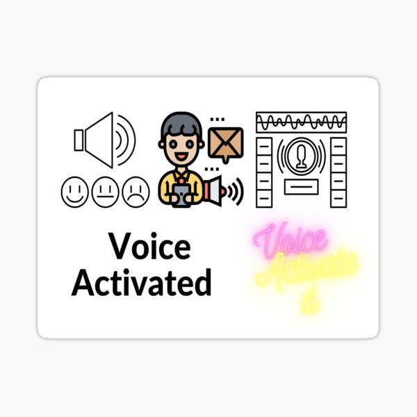 Voice Activated Prank Sticker for Sale by KMakarenko