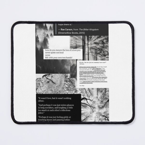 Item preview, Black and White almost love collage designed and sold by MidwesternFlair.