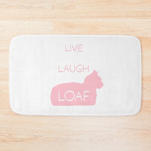 Item preview, Live Laugh Loaf - pink designed and sold by CCCDesign.
