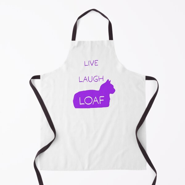 Item preview, Live Laugh Loaf - purple designed and sold by CCCDesign.