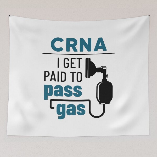 Item preview, CRNA I Get Paid to Pass Gas Funny Nurse Anesthetist designed and sold by jaygo.