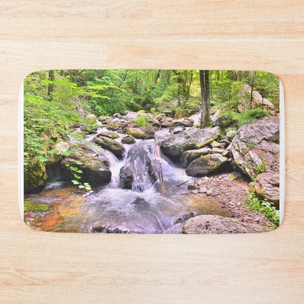 Item preview, The Stream On The Way To Anna Ruby Waterfalls  designed and sold by LisaWootenPhoto.