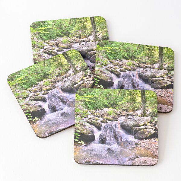 Item preview, The Stream On The Way To Anna Ruby Waterfalls  designed and sold by LisaWootenPhoto.