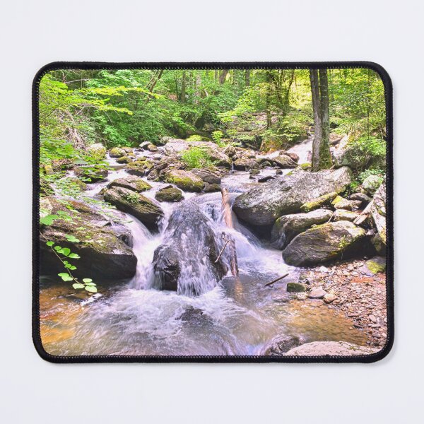 Item preview, The Stream On The Way To Anna Ruby Waterfalls designed and sold by LisaWootenPhoto.