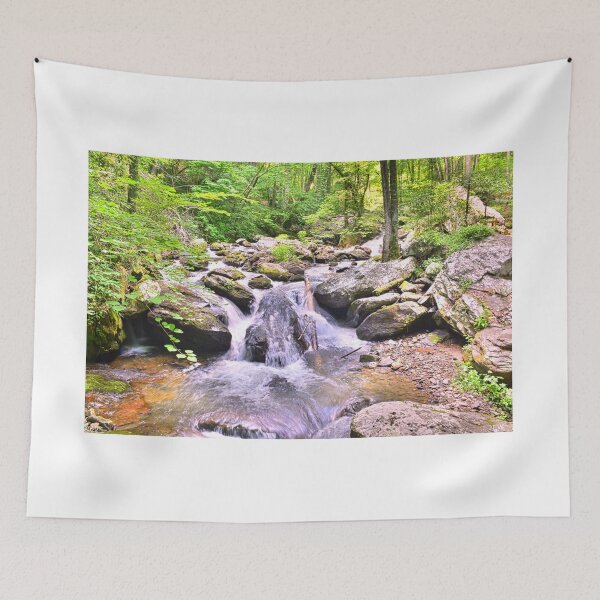 Item preview, The Stream On The Way To Anna Ruby Waterfalls  designed and sold by LisaWootenPhoto.
