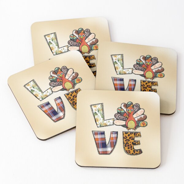 Item preview, Love Turkey Thanksgiving Pattern designed and sold by Yourfavshop600.