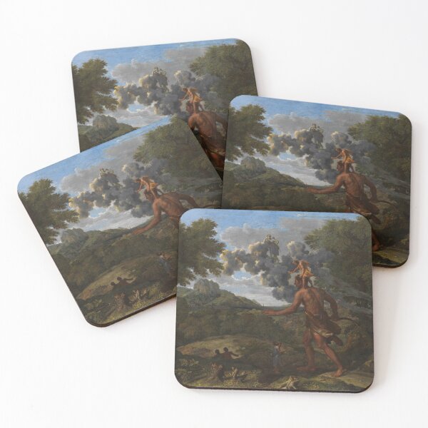 Item preview, Blind Orion Searching for the Rising Sun | Nicolas Poussin | 1658 Greek Mythology Art designed and sold by CJET.