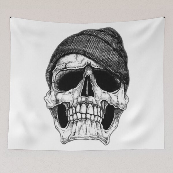Item preview, Day Of The Dead Skull designed and sold by Ink Bloom Studio ⭐⭐⭐⭐⭐.