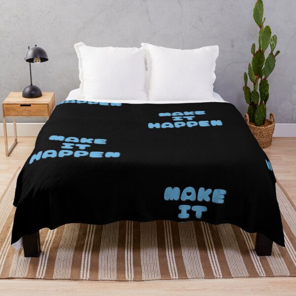 Item preview, Make It Happen Motivational Quote designed and sold by NinniShop.