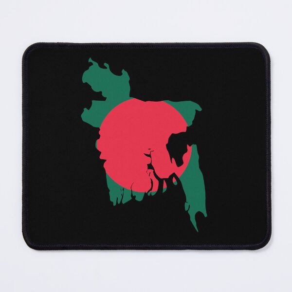Item preview, Bangladesh country border in national flag designed and sold by Mohja-Design.