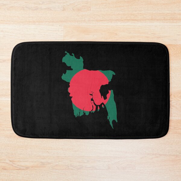Item preview, Bangladesh country border in national flag designed and sold by Mohja-Design.
