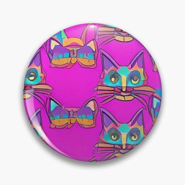 Item preview, Psychedelic Cat Pattern designed and sold by abidance.
